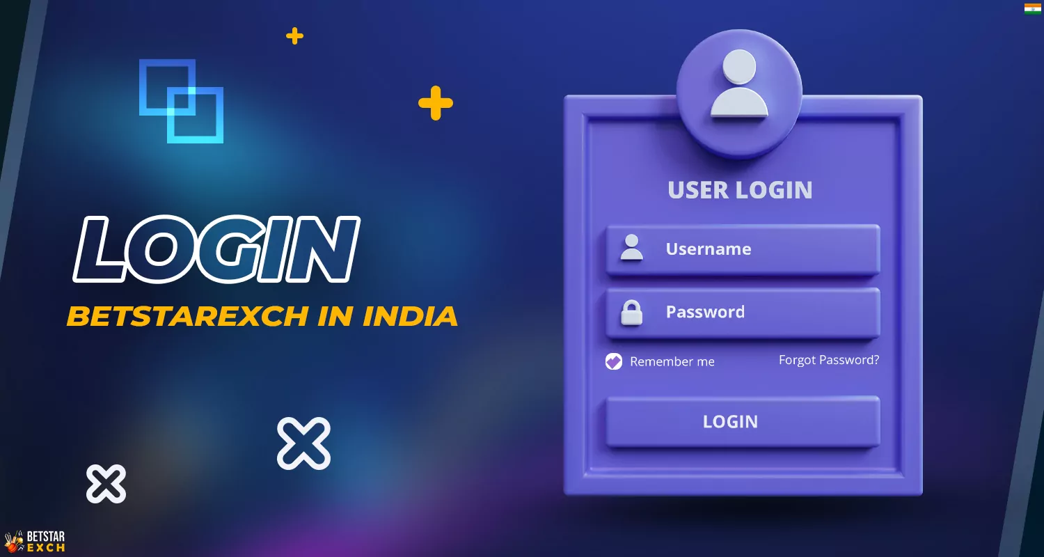 Detailed instructions for logging into your betstarexch account.