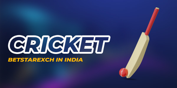 Betstarexch bookmaker offers cricket betting.