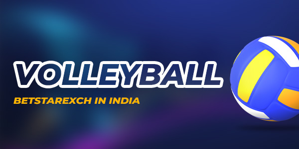 Betstarexch bookmaker offers volleyball betting.